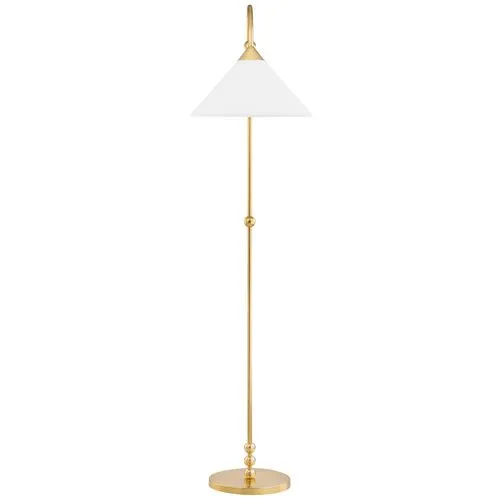 Sang Floor Lamp - Aged Brass - Dabito for Mitzi