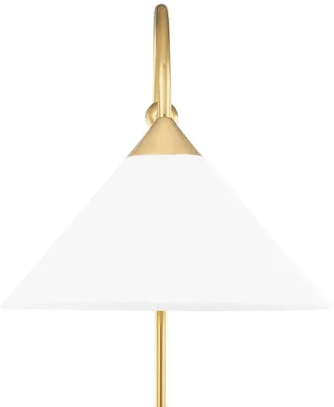 Sang Floor Lamp - Aged Brass - Dabito for Mitzi