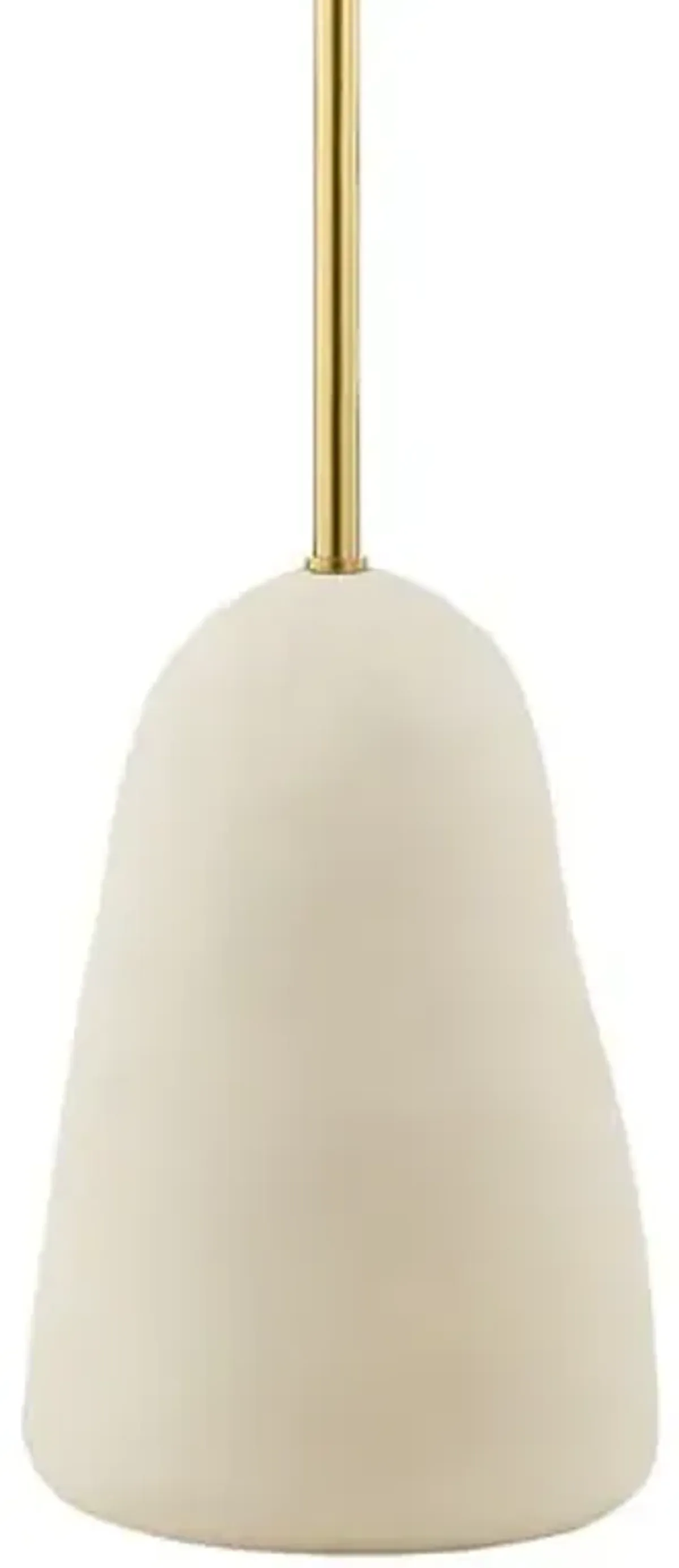 Maia Floor Lamp - Aged Brass/Textured Beige - Eny Lee Parker for Mitzi