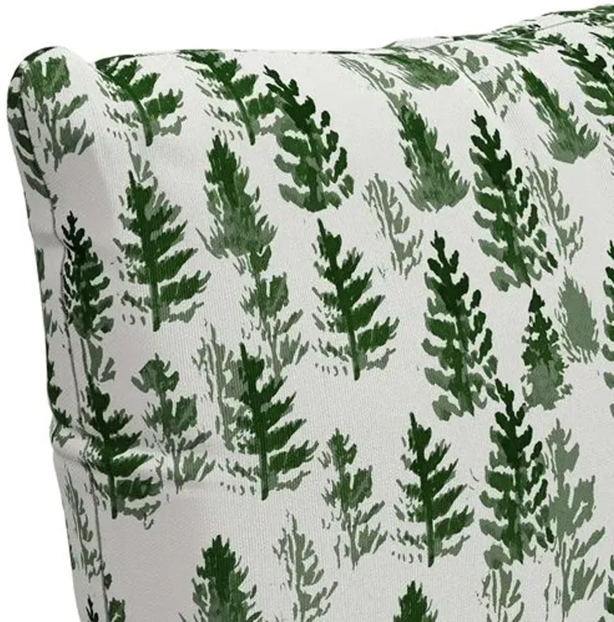 The Pine Trees Toile Pillow One Kings Lane | Furniture.com
