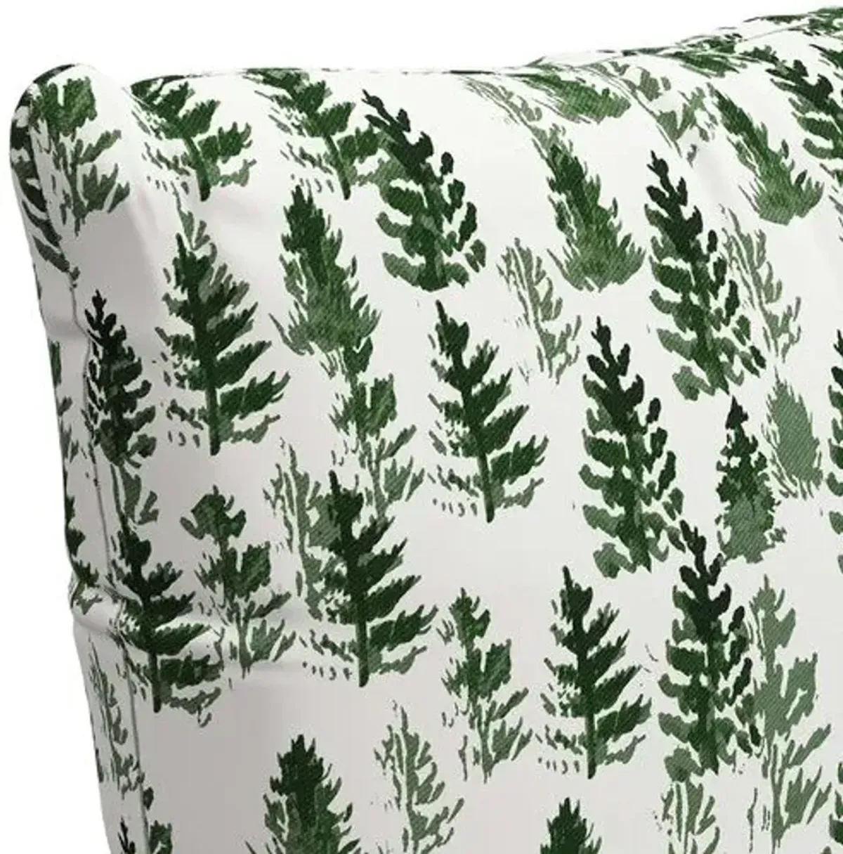 The Pine Trees Toile Pillow