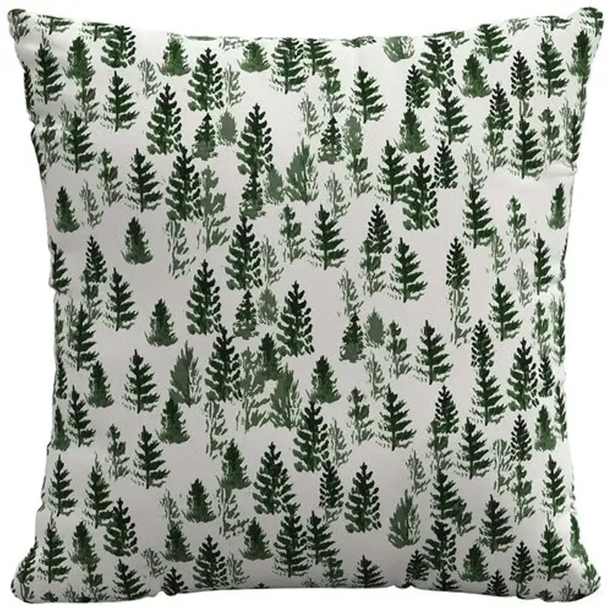 The Pine Trees Toile Pillow