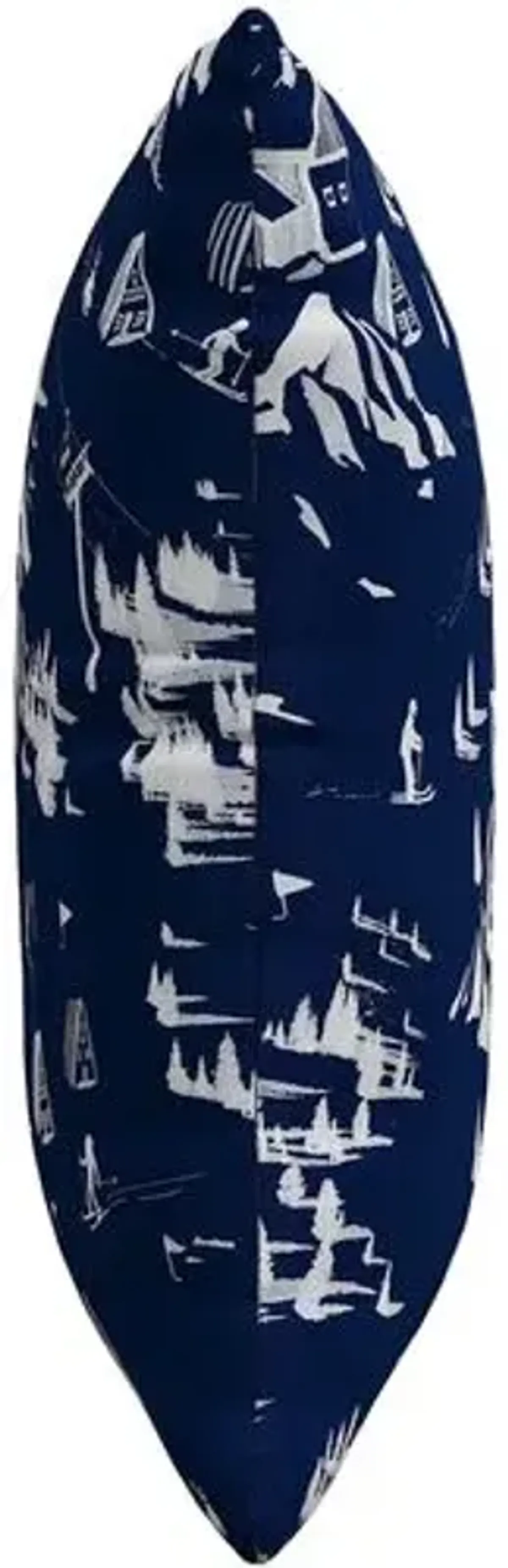 The Ski Toile Pillow