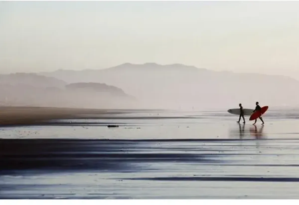 A Morning Surf - Blue