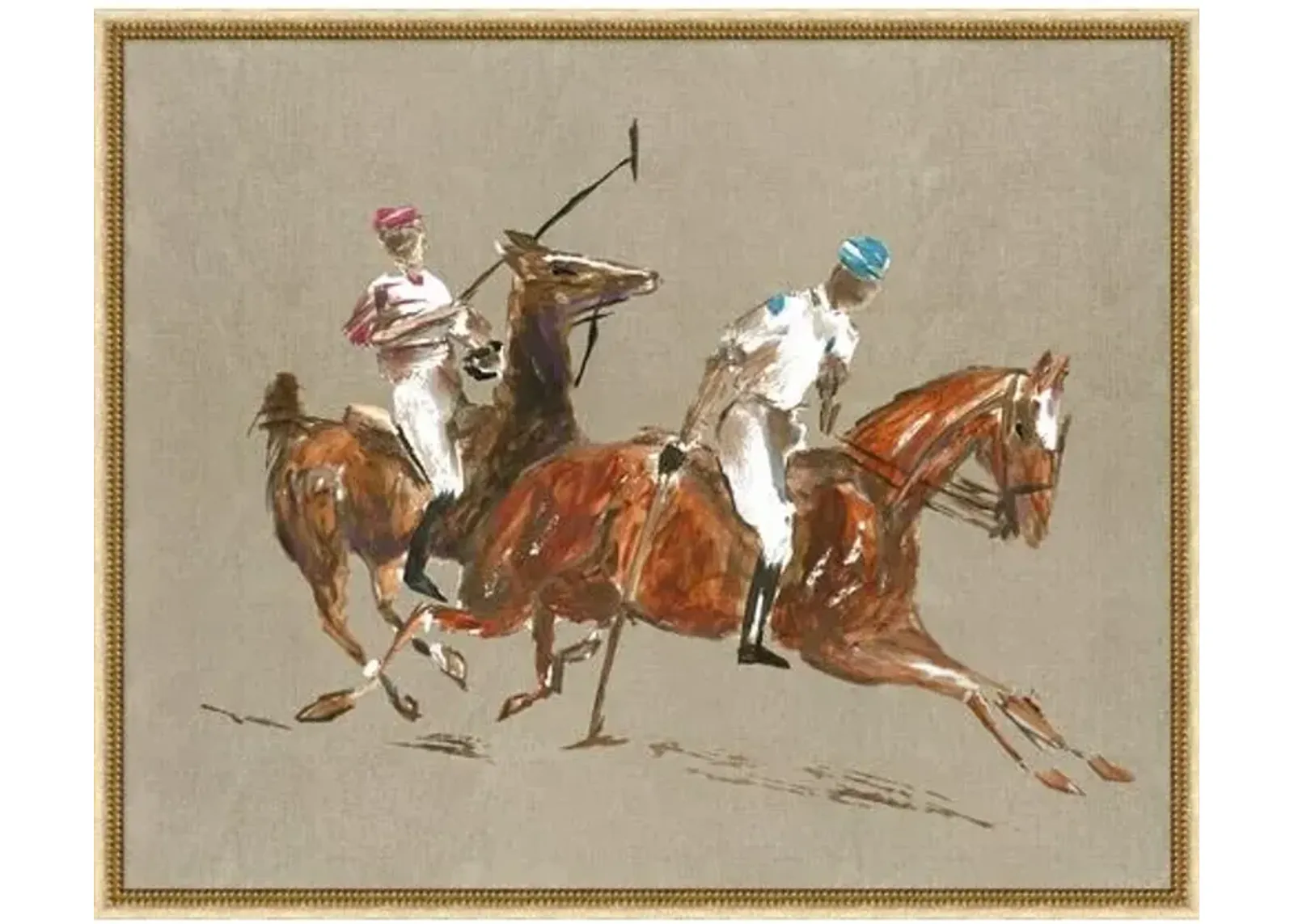 A Game of Polo 1 - Brown