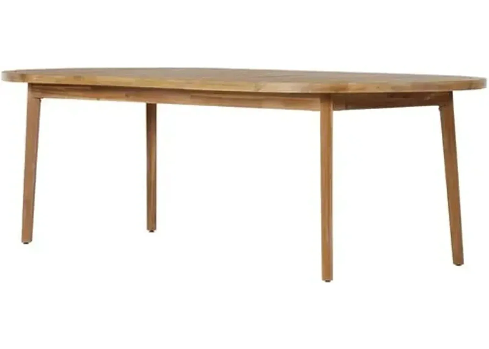 Henry 98" Outdoor Dining Table - Natural Acacia