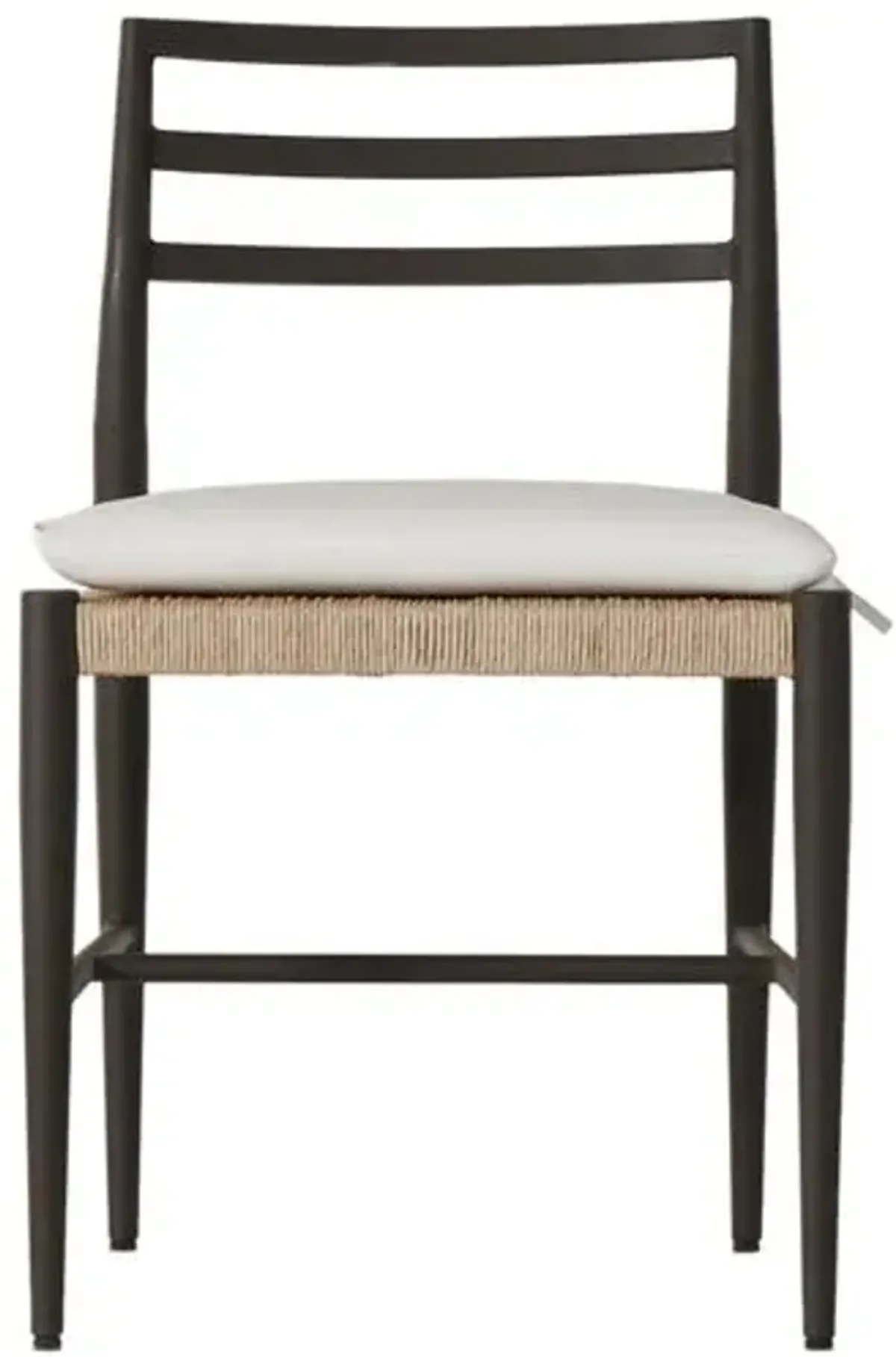 Noah Outdoor Dining Chair - Bronze/White