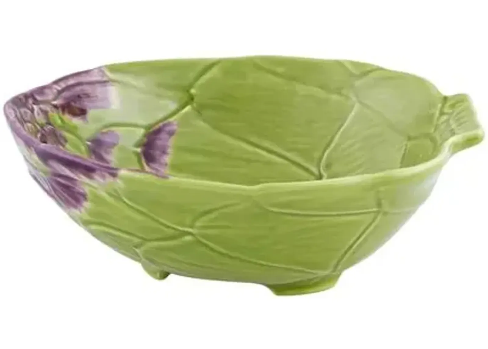 Set of 4 Artichoke Bowls - Green - Bordallo Pinheiro