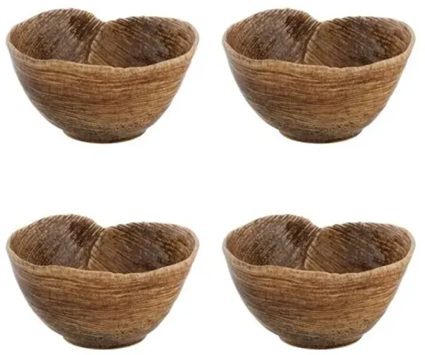 Set of 4 Bananas from Madeira Bowls - Yellow - Bordallo Pinheiro