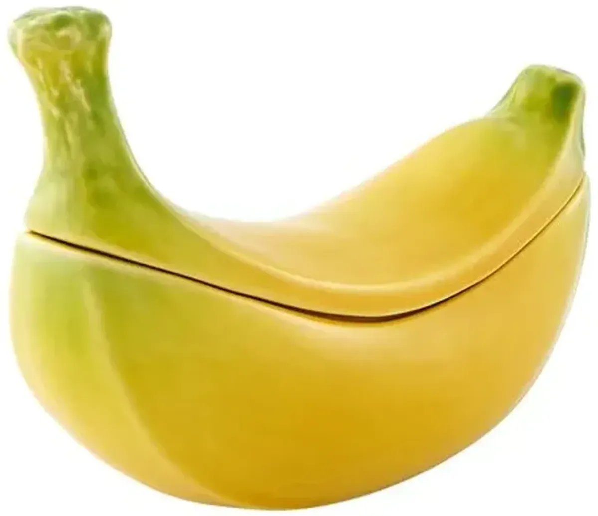 Bananas from Madeira Box - Yellow - Bordallo Pinheiro