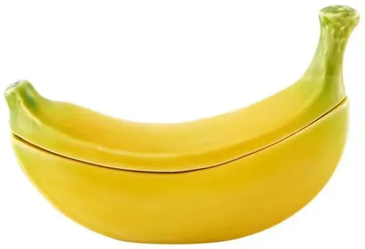 Bananas from Madeira Box - Yellow - Bordallo Pinheiro