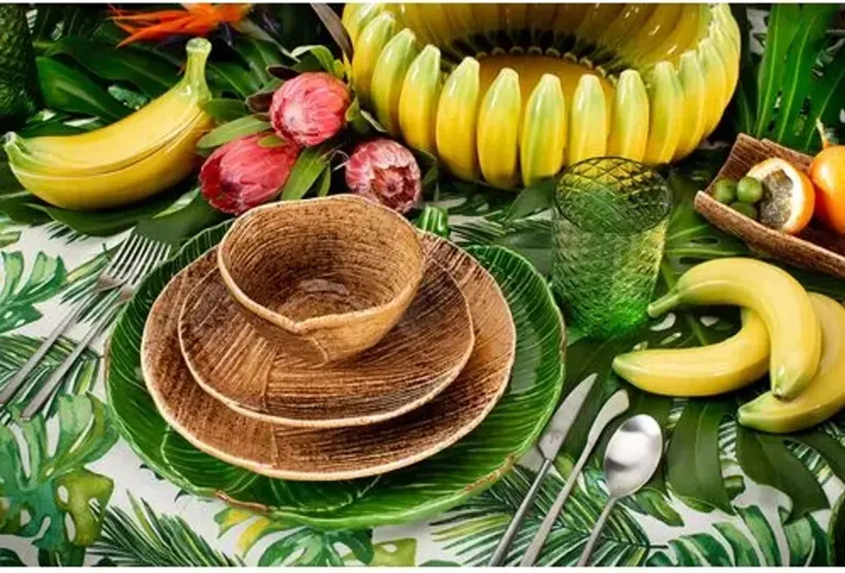 Bananas from Madeira Banana Centrepiece Bowl - Yellow - Bordallo Pinheiro