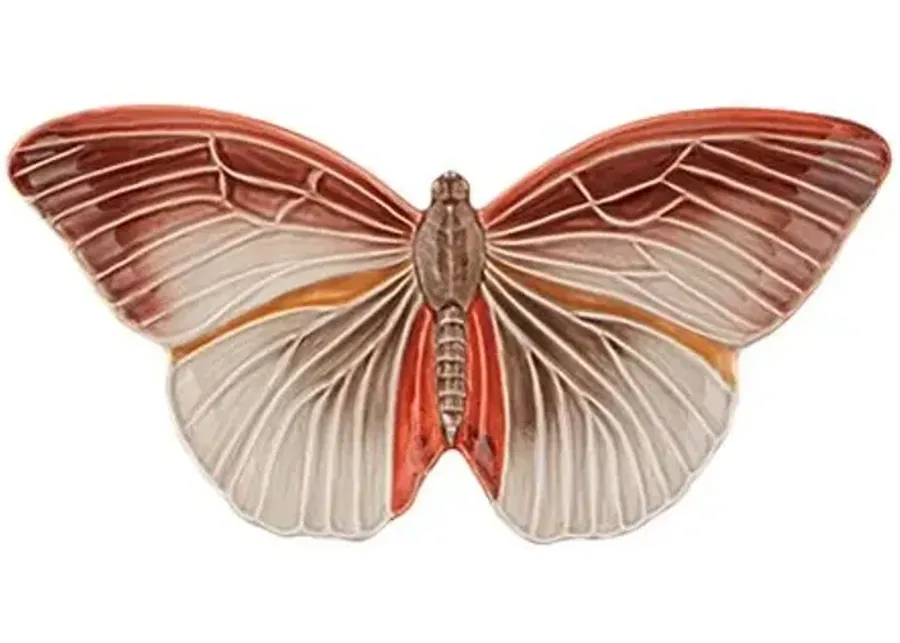 ”Cloudy Butterflies” By Cláudia Schiffer Wall Piece Bordallo Pinheiro