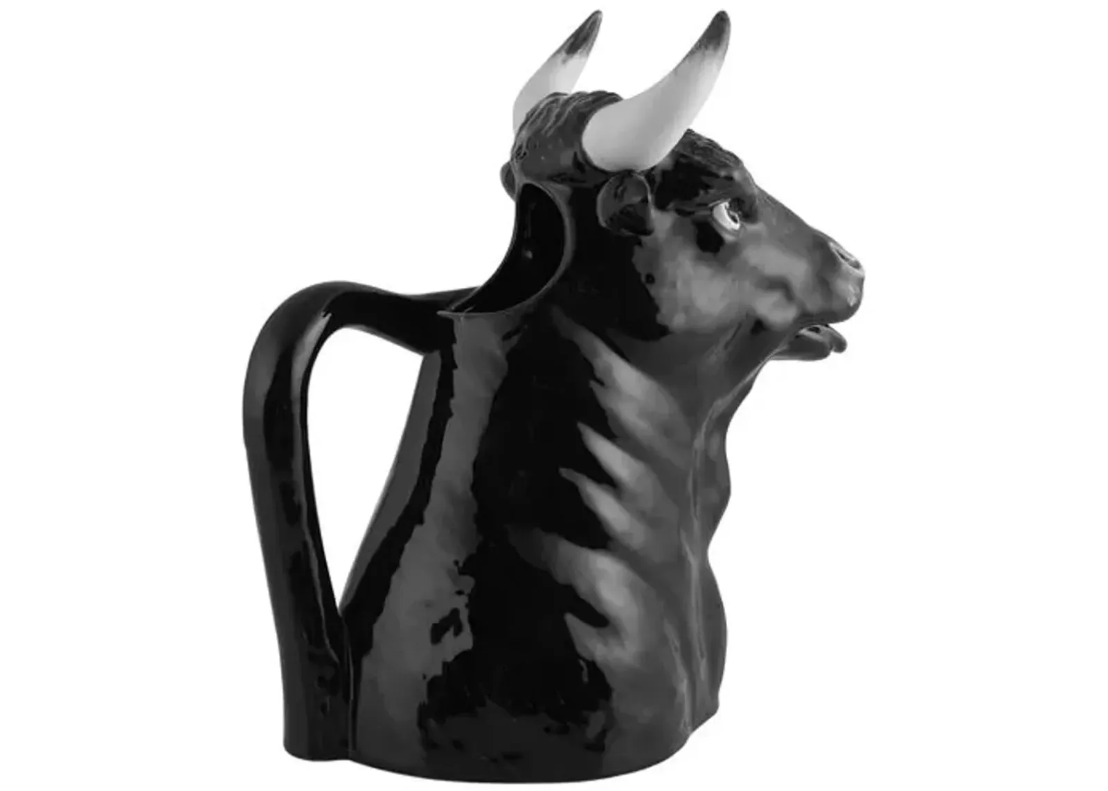 Bull Pitcher - Bordallo Pinheiro - Black