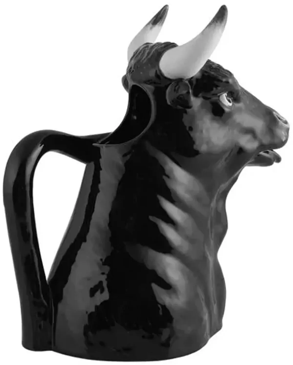 Bull Pitcher - Bordallo Pinheiro - Black