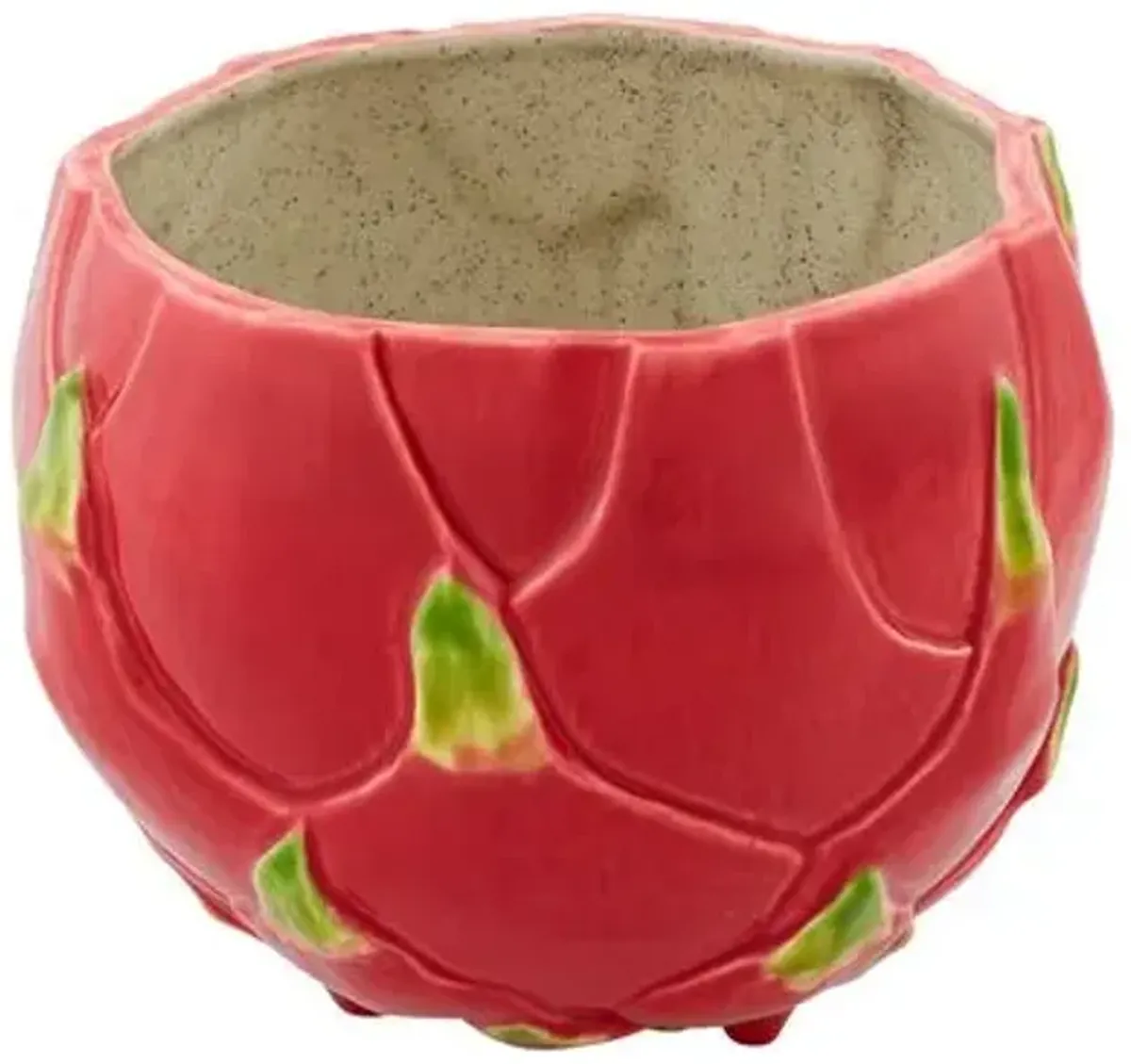 Tropical Fruits Pitaya Box - Bordallo Pinheiro - Red