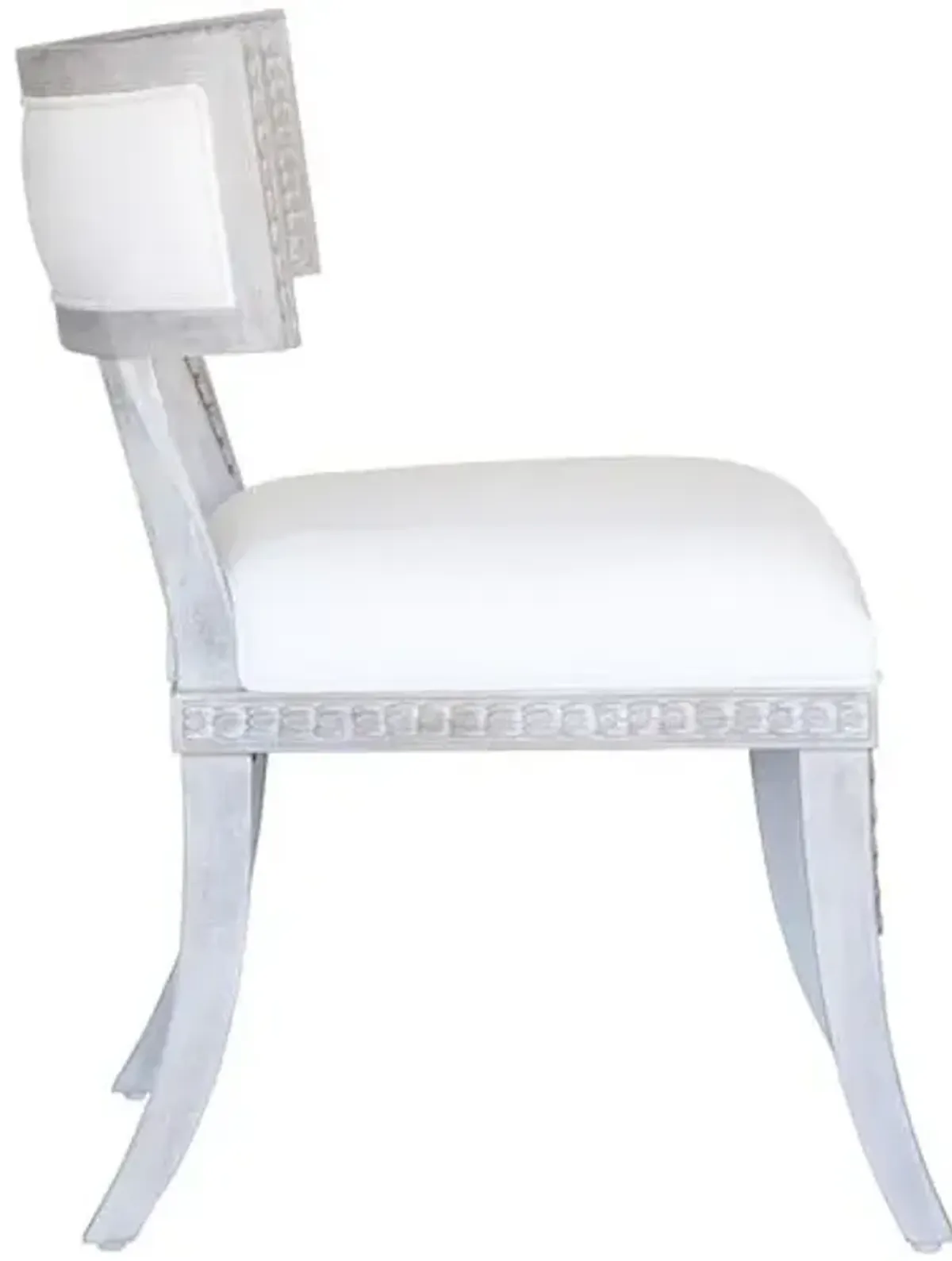 Aria Side Chair - White - Ave Home - Handcrafted