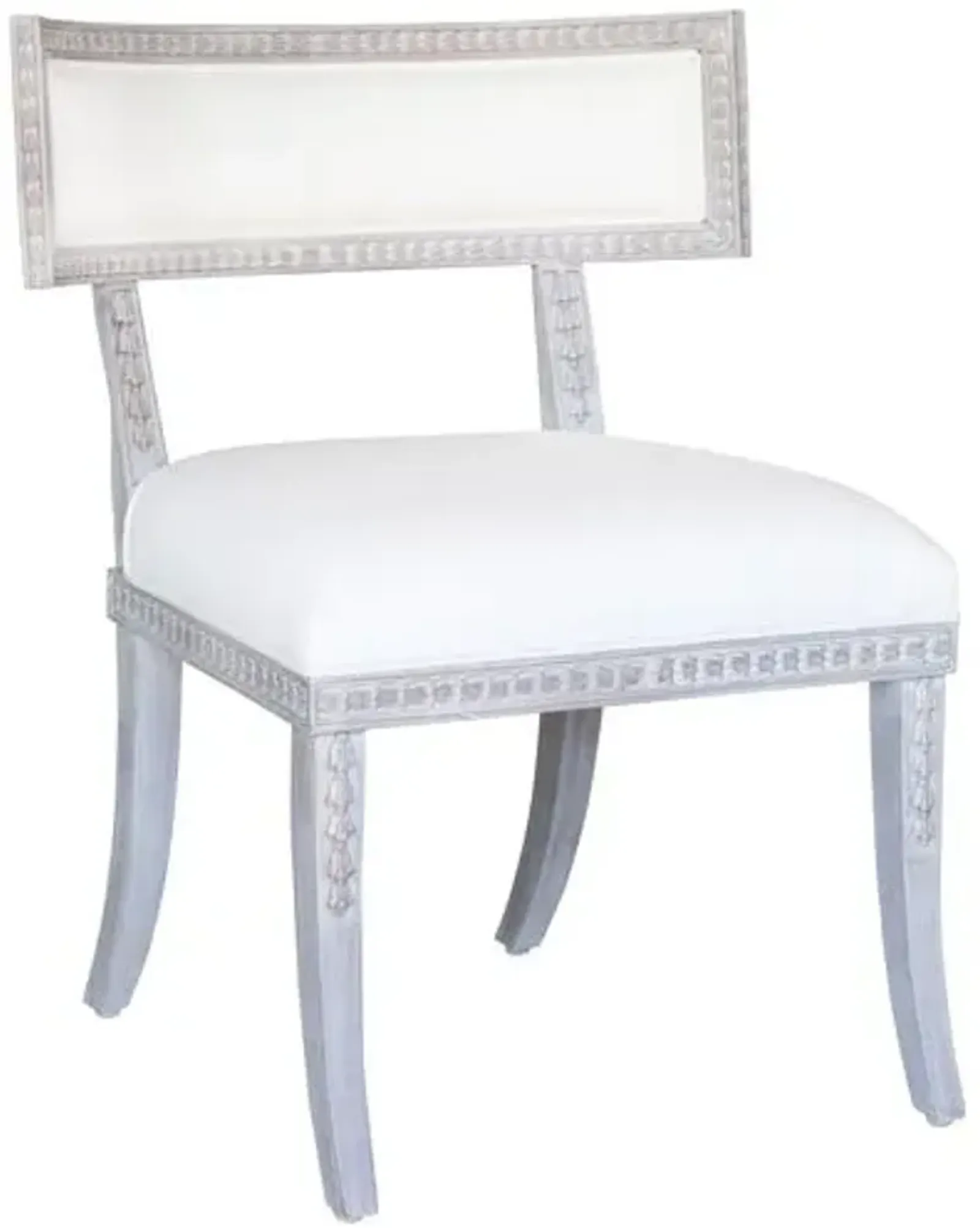 Aria Side Chair - White - Ave Home - Handcrafted