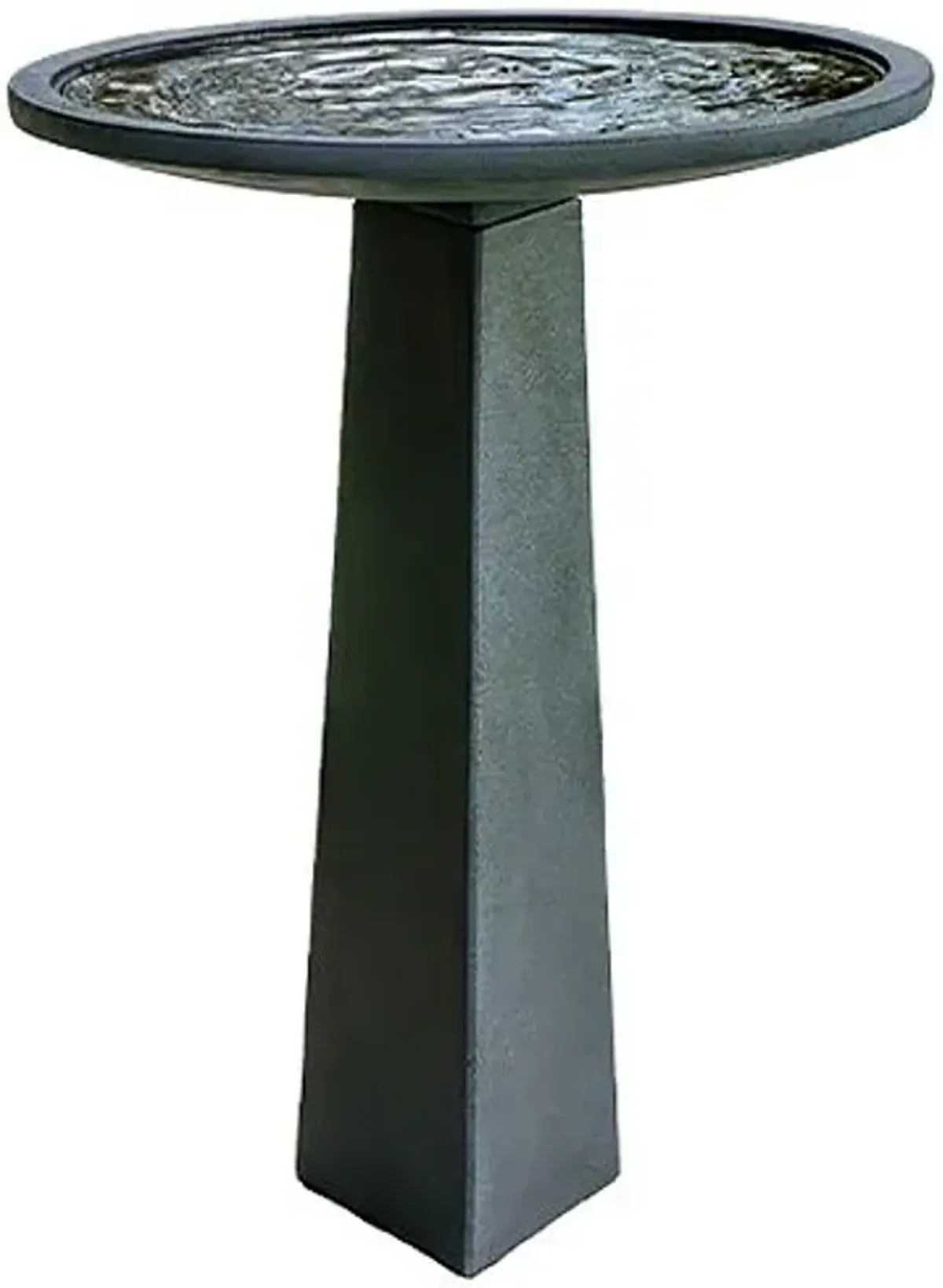 36" Aspire Birdbath - Nero Nuovo - Campania International - Black