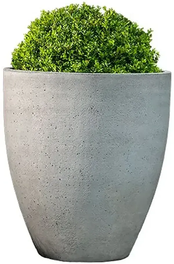 32" Series 3 Planter - Greystone - Campania International - Gray - 31.5hx28.25lx28.25w