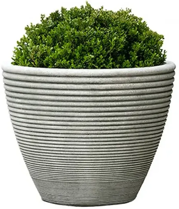 Bibendum Planter - Greystone - Campania International - Gray - Medium