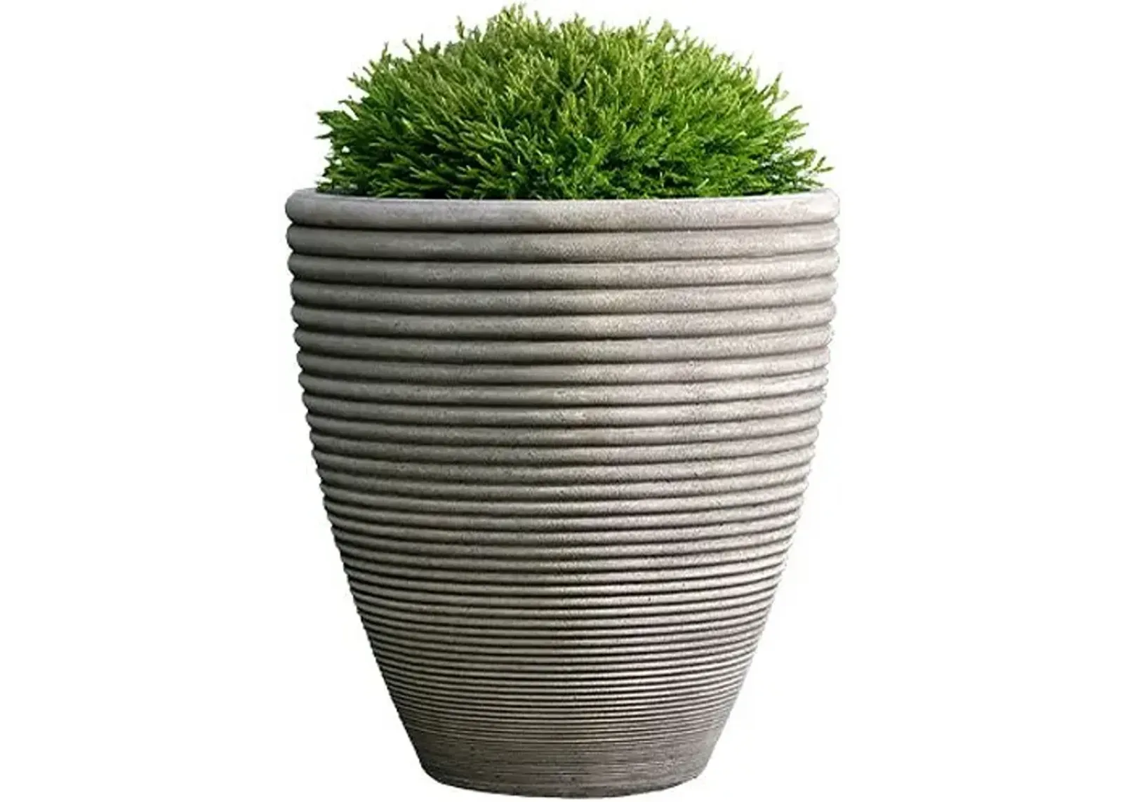 Bibendum Planter - Alpine Stone - Campania International - Gray - Small