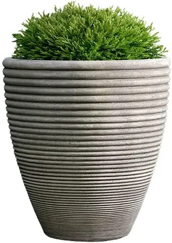 Bibendum Planter - Alpine Stone - Campania International - Gray - Small