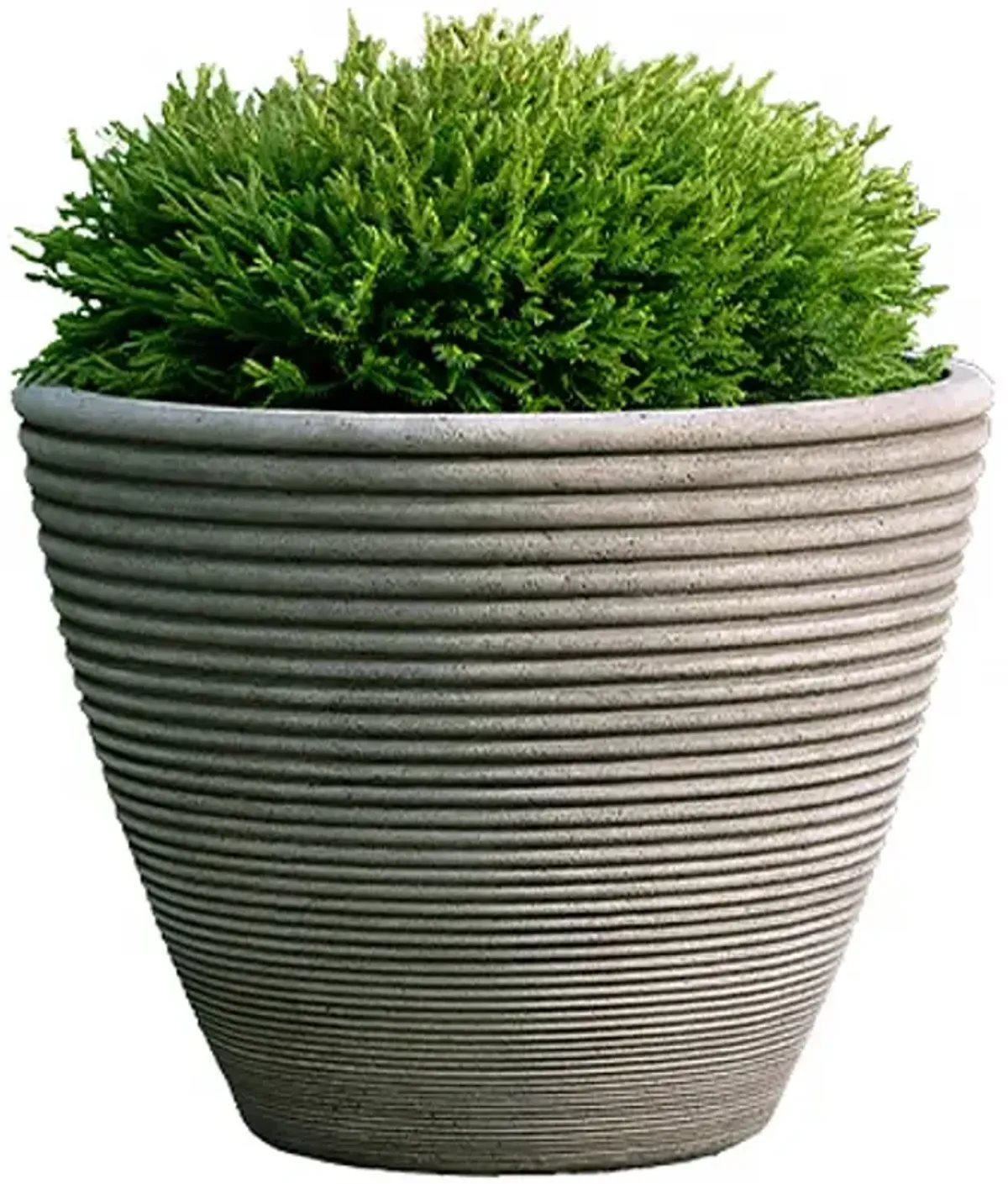 Bibendum Planter, Alpine Stone
