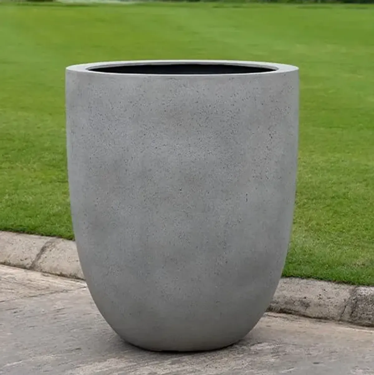 41" Bradford Planter - Extra Large - Stone Grey Lite - Campania International - Gray - 40.5hx34.5lx34.5w