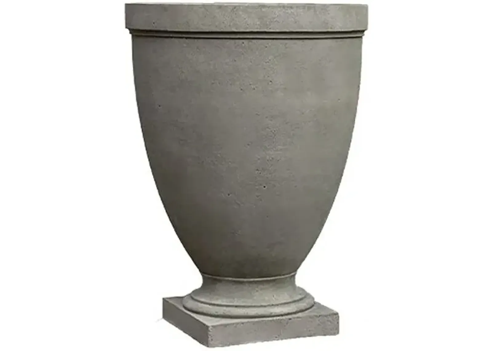 29" Capitol Hill Urn - Alpine Stone - Campania International - Gray