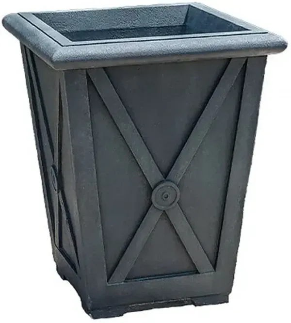 Directoire Planter - Lead Antique - Campania International - Gray - Large