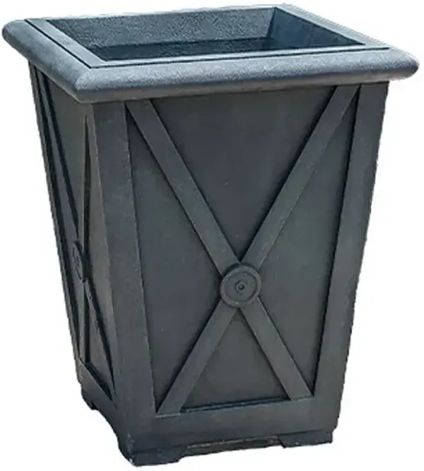 Directoire Planter - Lead Antique - Campania International - Gray - Medium