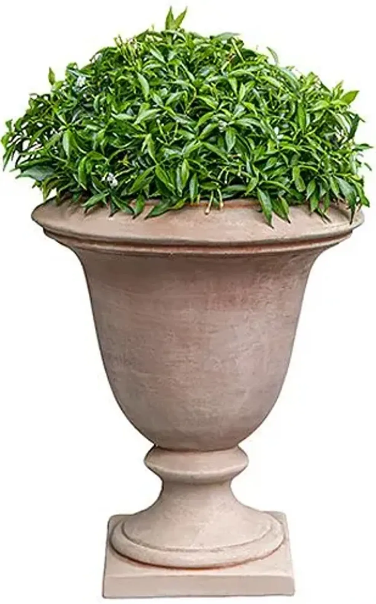 16" Bolzano Urn - Campania International - Handcrafted - Orange