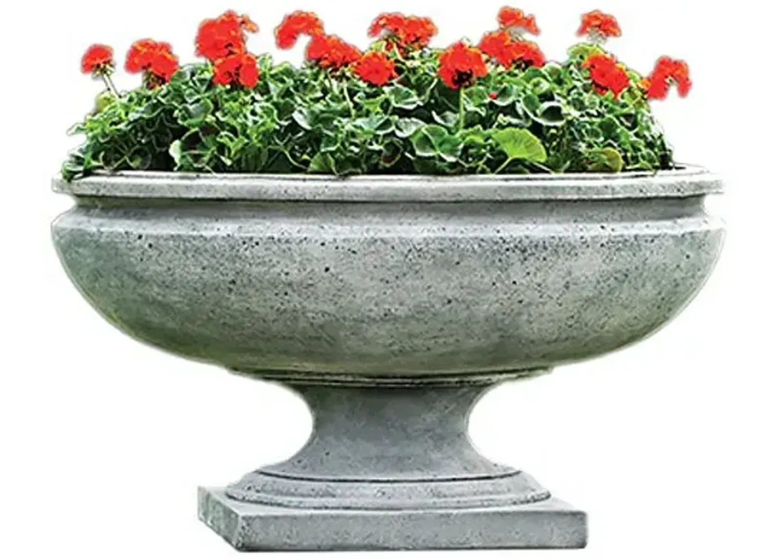 21" St. Louis Planter - Alpine Stone - Campania International - Gray - 21.25hx38lx38w