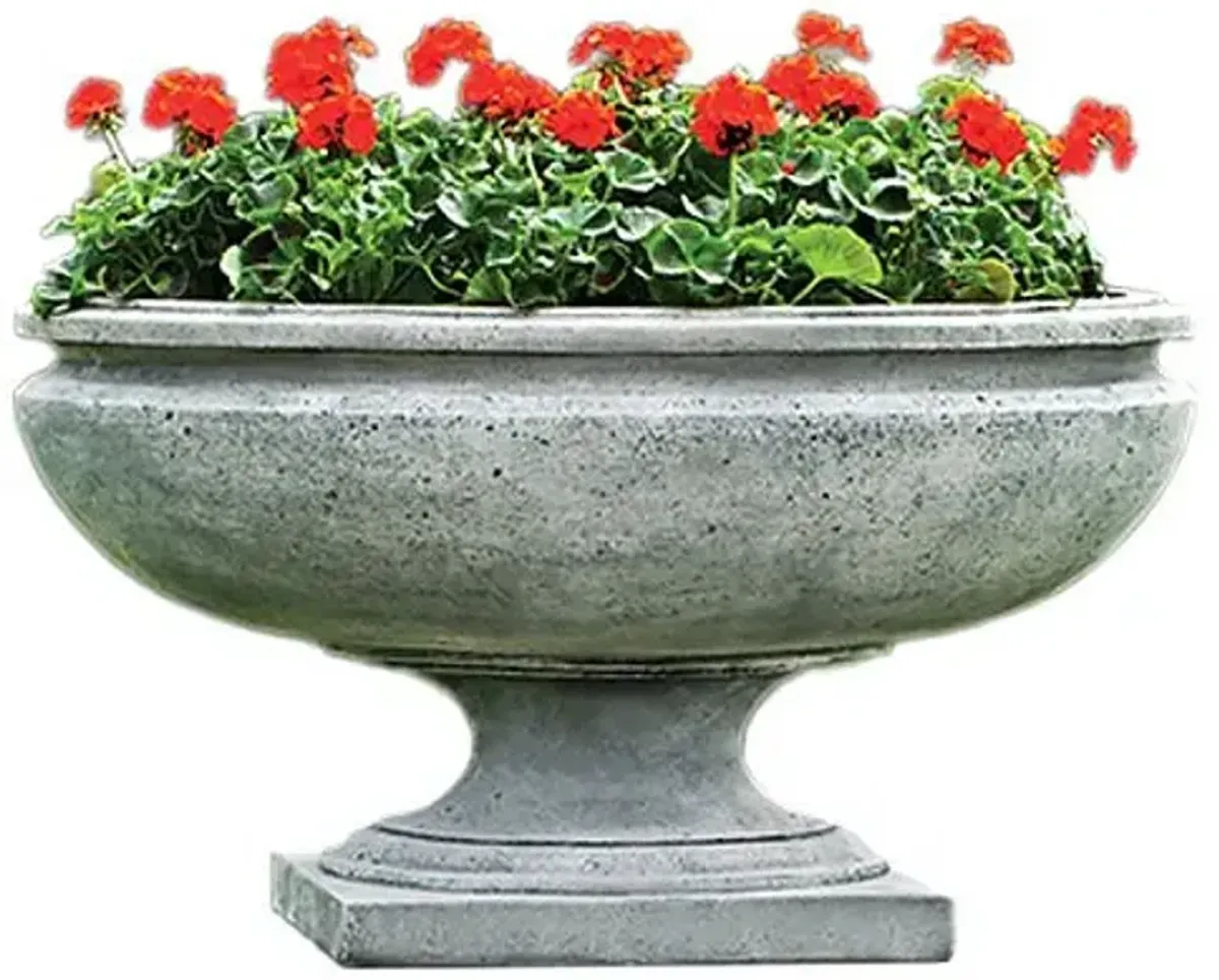 21" St. Louis Planter - Alpine Stone - Campania International - Gray - 21.25hx38lx38w