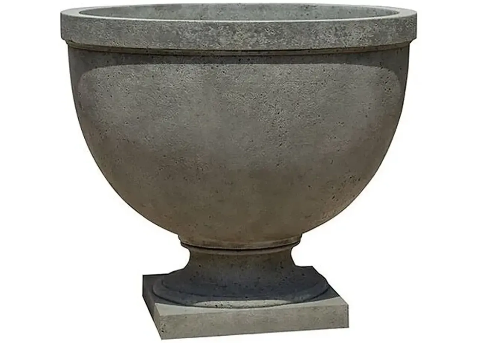 Huntington Urn - Alpine Stone - Campania International - Gray