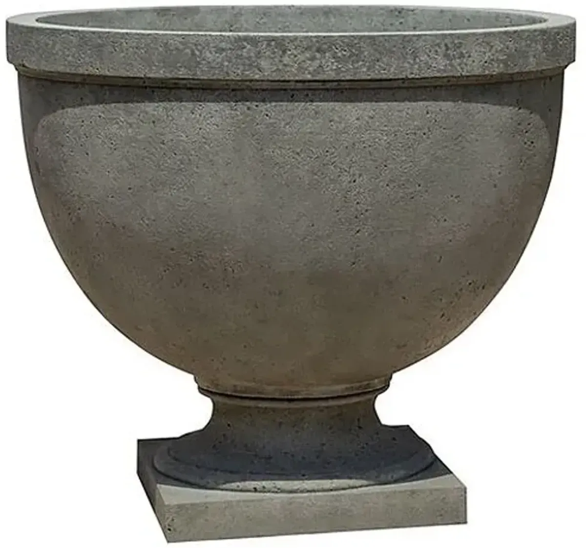 Huntington Urn - Alpine Stone - Campania International - Gray