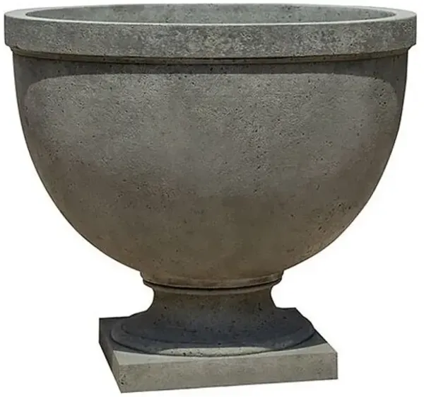 Huntington Urn - Alpine Stone - Campania International - Gray