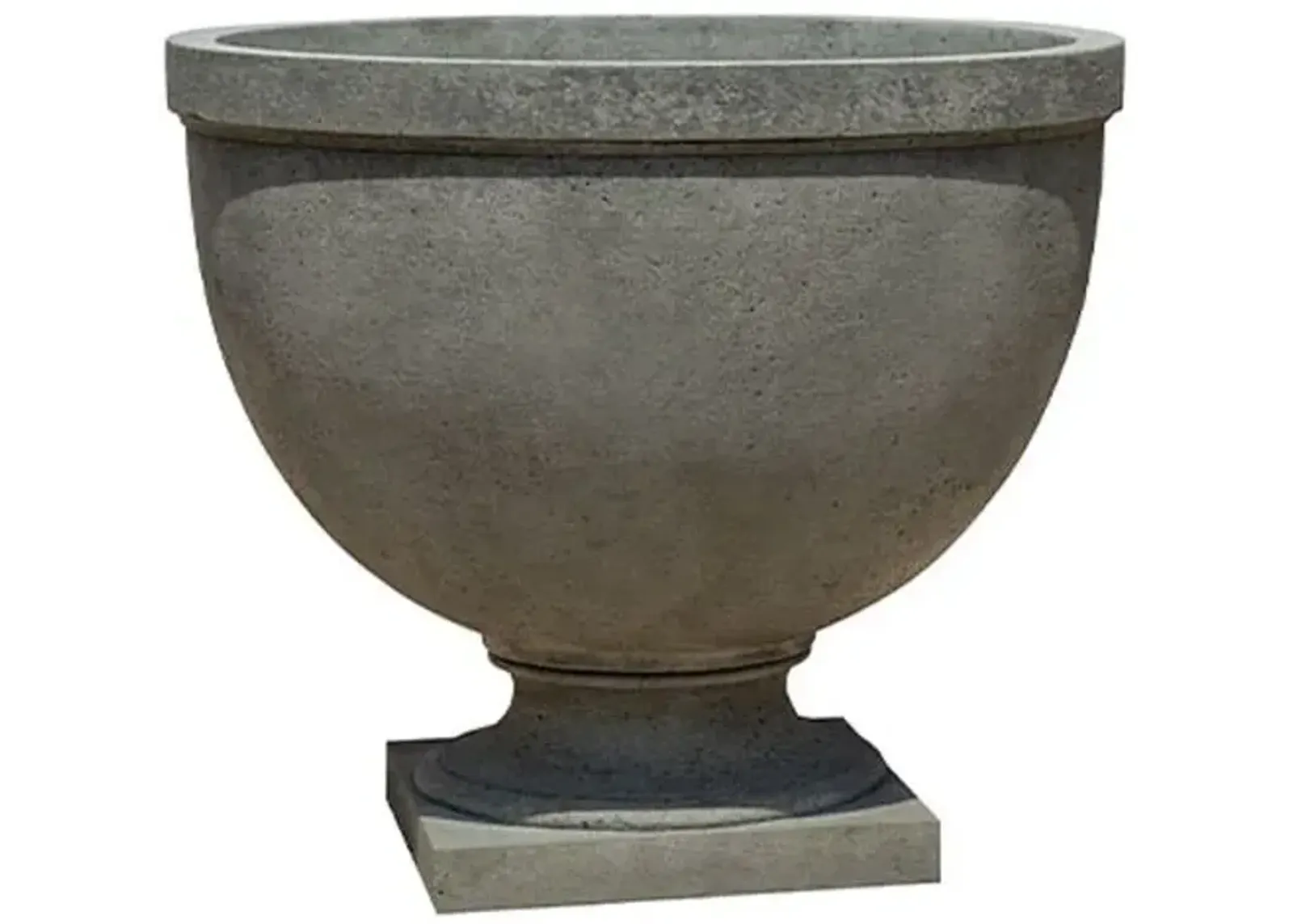 Huntington Urn - Alpine Stone - Campania International - Gray