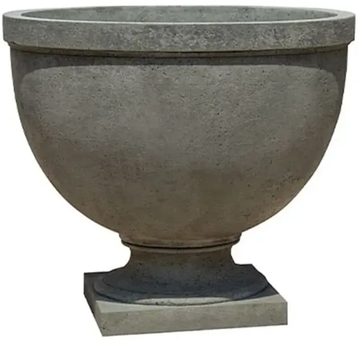 Huntington Urn - Alpine Stone - Campania International - Gray