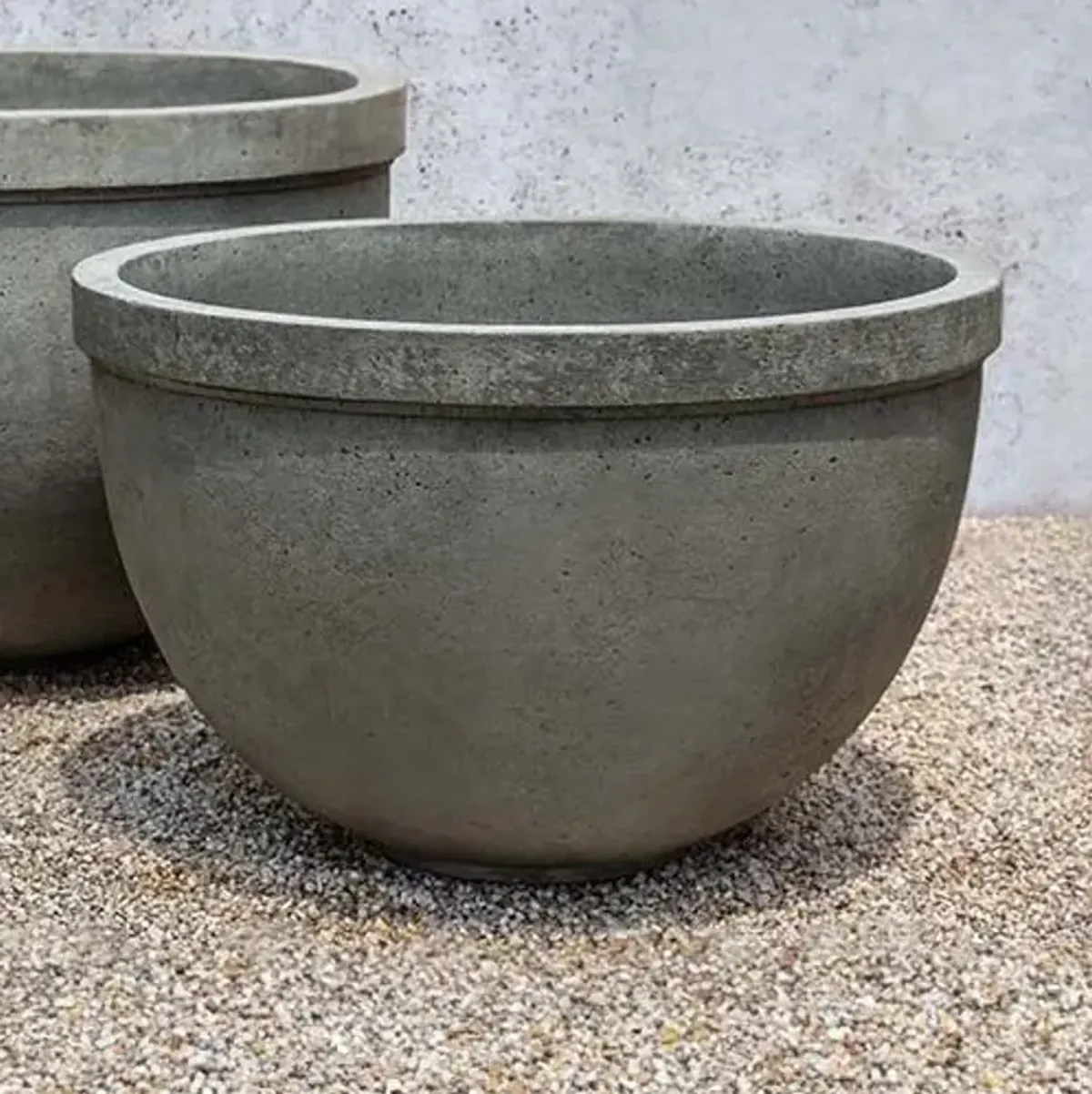 Huntington Bowl - Alpine Stone - Campania International - Gray