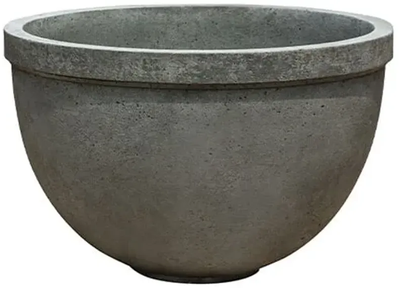 Huntington Bowl - Alpine Stone - Campania International - Gray