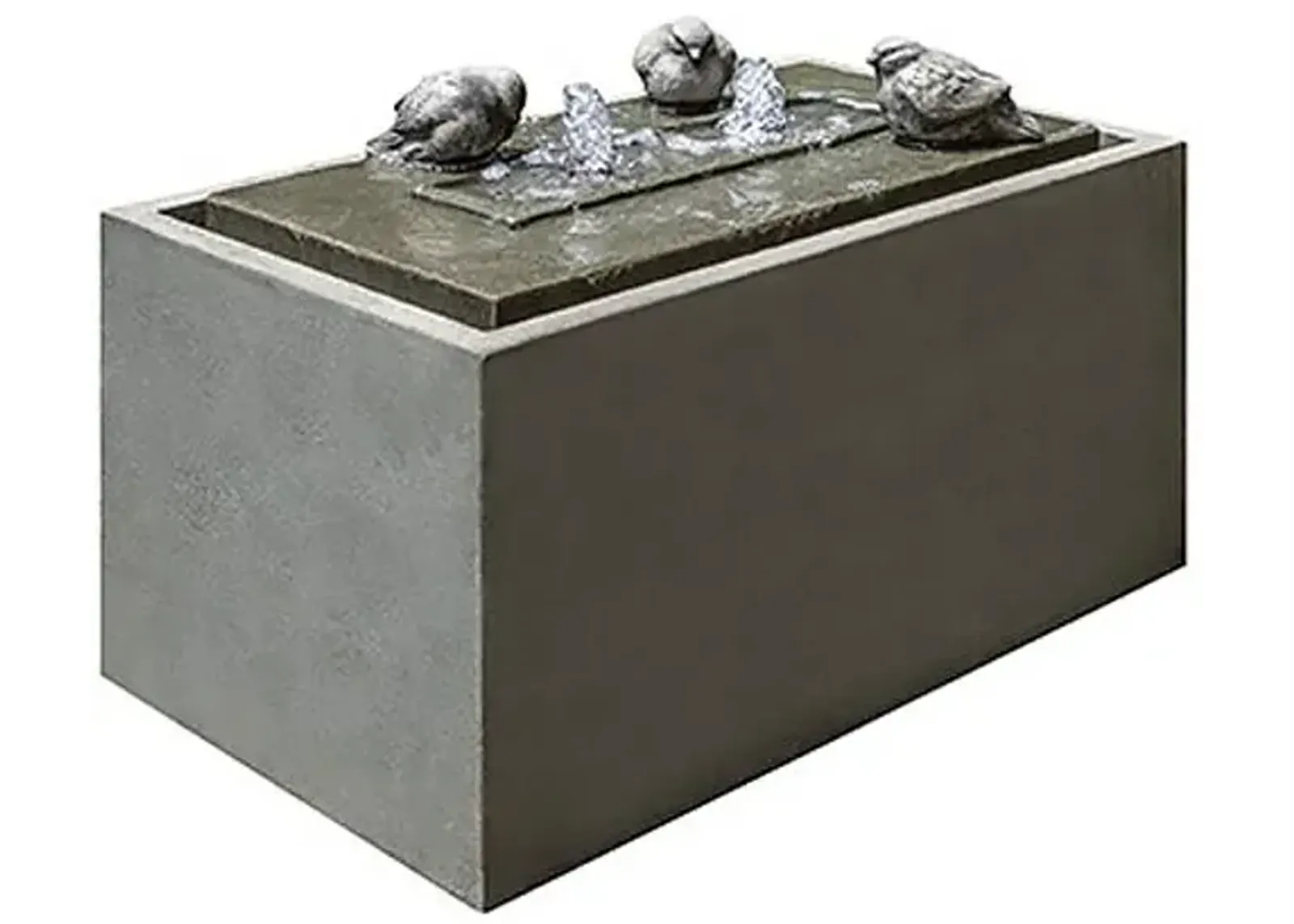 18" Avondale Fountain - Alpine Stone - Campania International - Gray