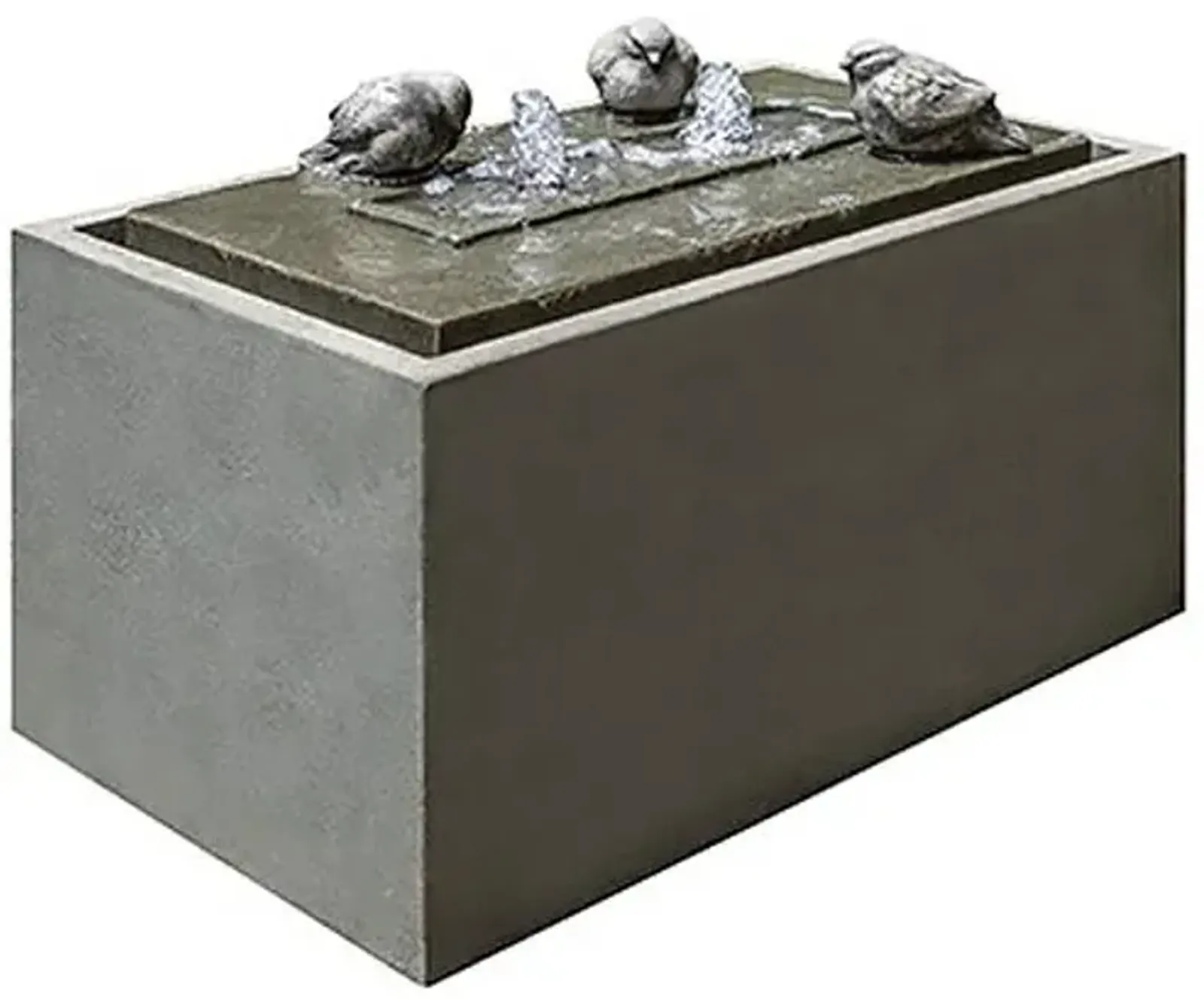 18" Avondale Fountain - Alpine Stone - Campania International - Gray