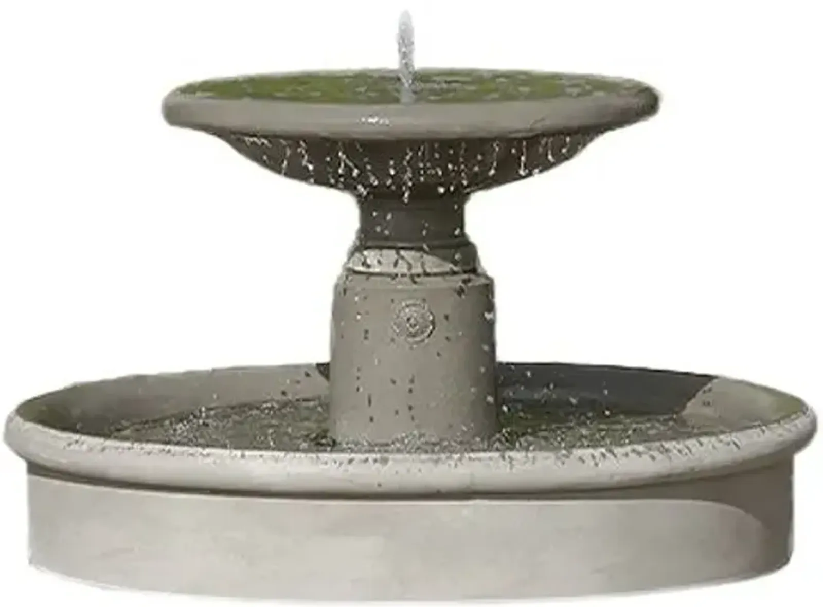 28" Esplanade Fountain - Verde - Campania International - Gray