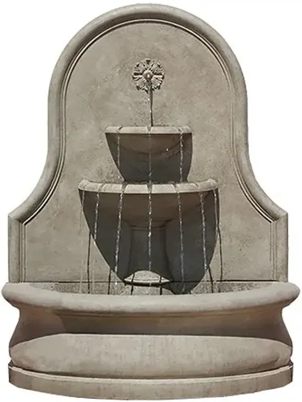 58" Estancia Wall Fountain - Verde - Campania International - Gray