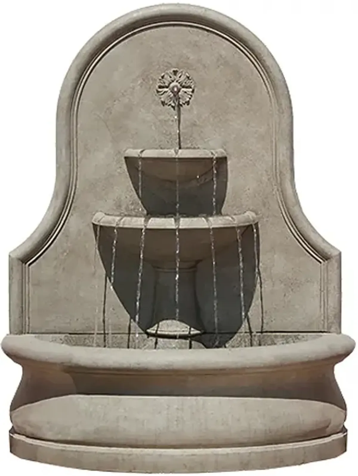 58" Estancia Wall Fountain, Verde
