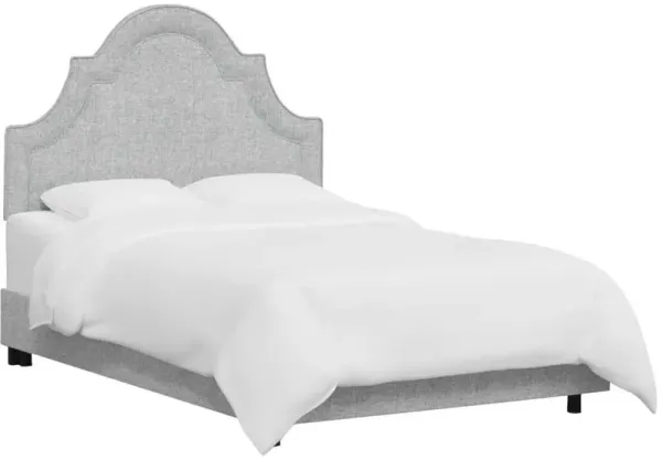 Kennedy Arched Bed, Textured Linen