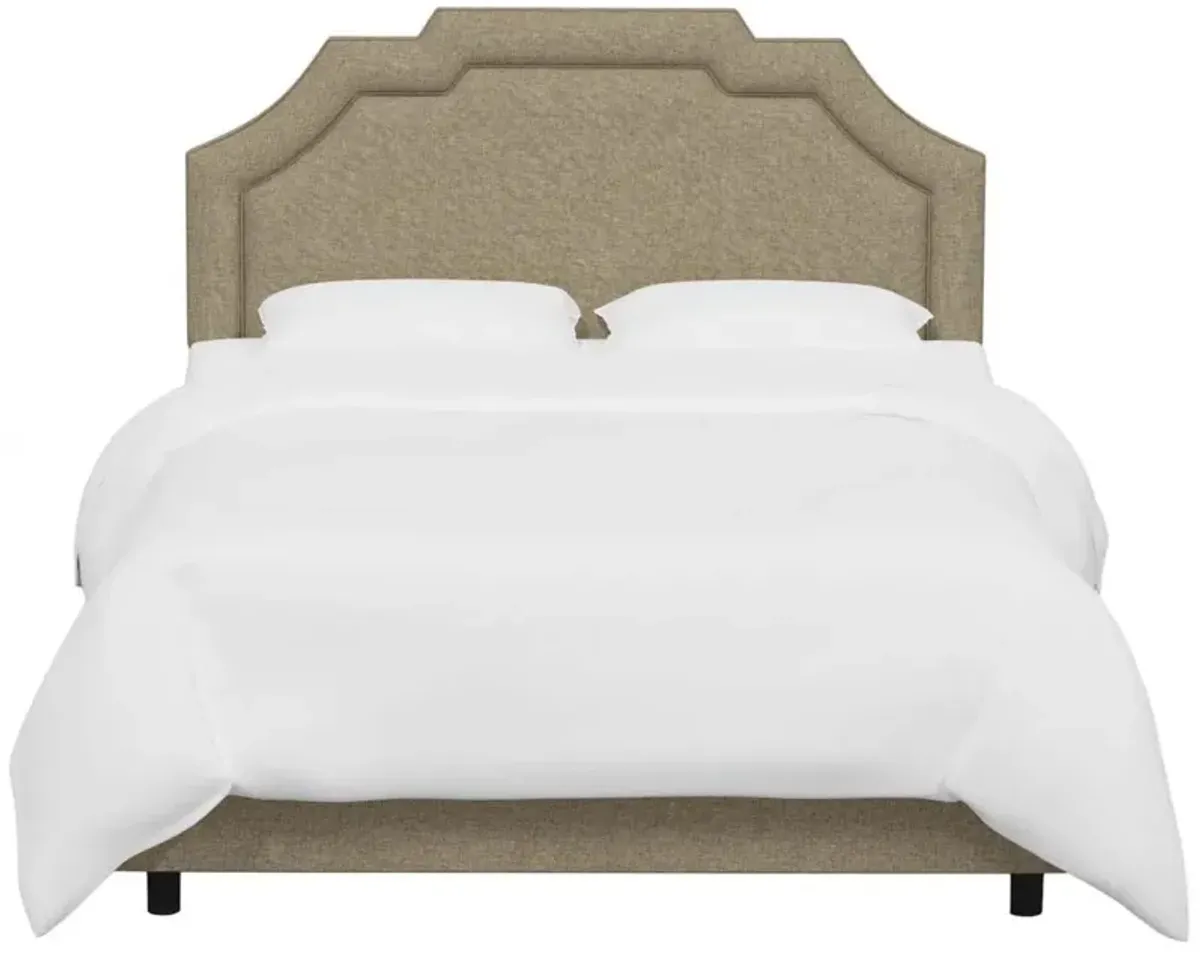 Lola Bed, Textured Linen