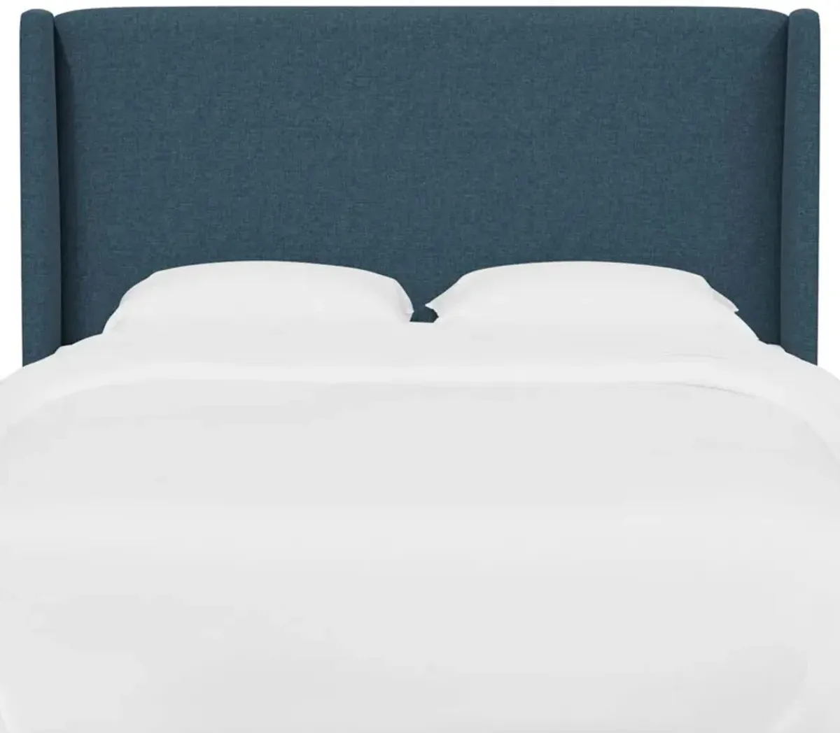 Kelly Wingback Headboard, Textured Linen